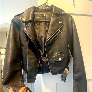 Woman’s pleather jacket